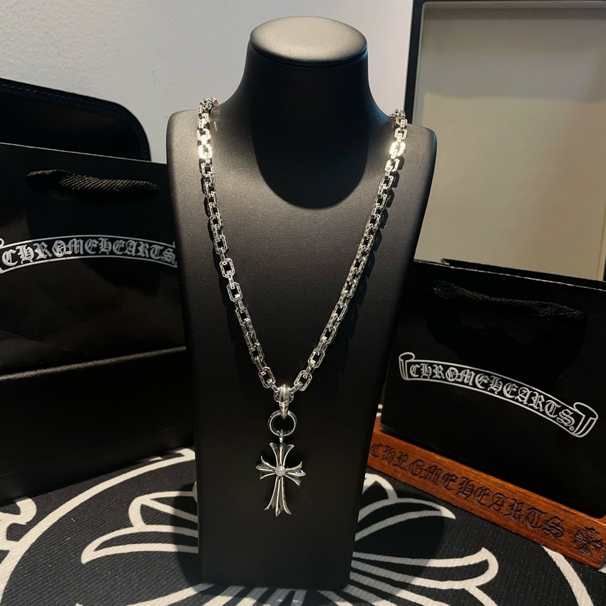 Ch*0me heart necklace-068