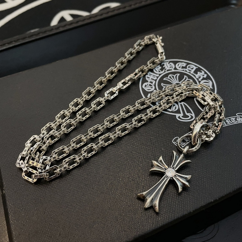 Ch*0me heart necklace-068