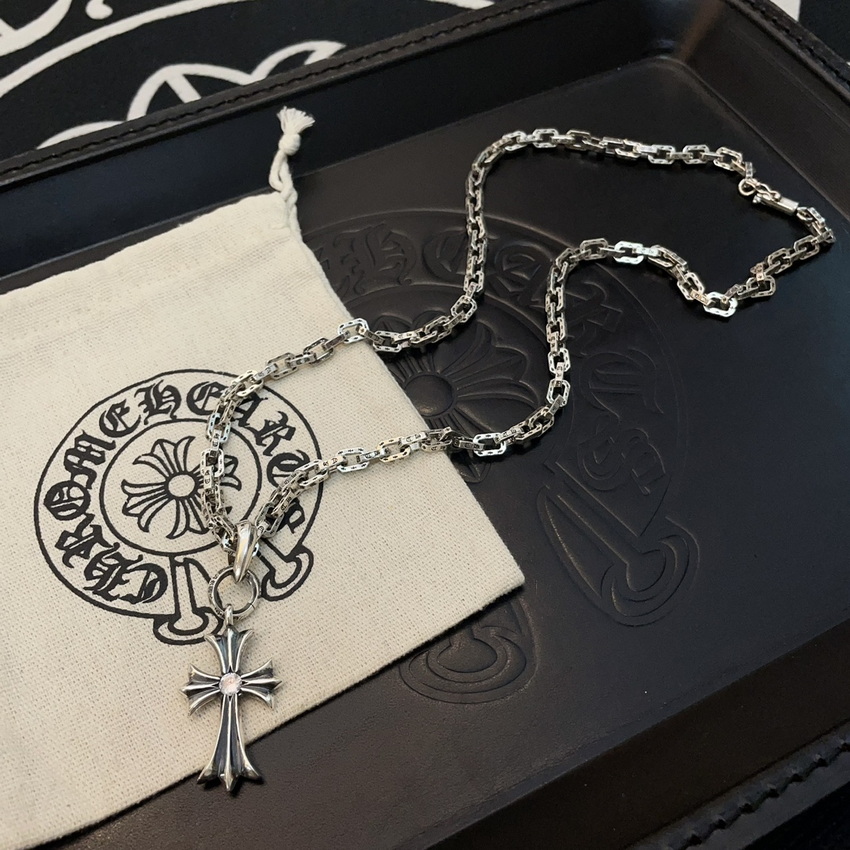 Ch*0me heart necklace-068