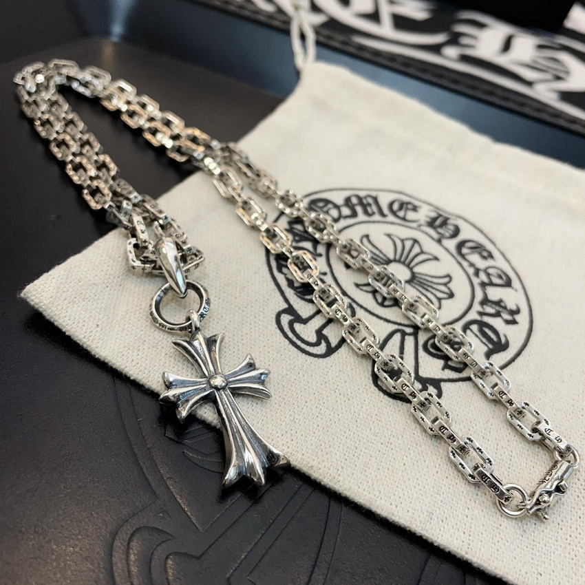 Ch*0me heart necklace-068