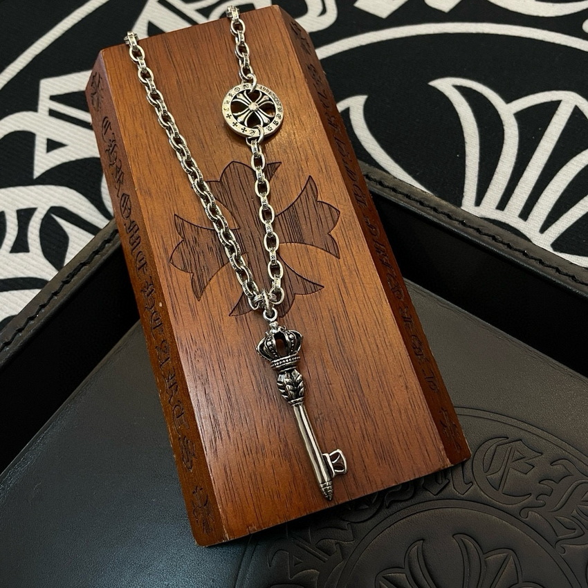 Ch*0me heart necklace-069