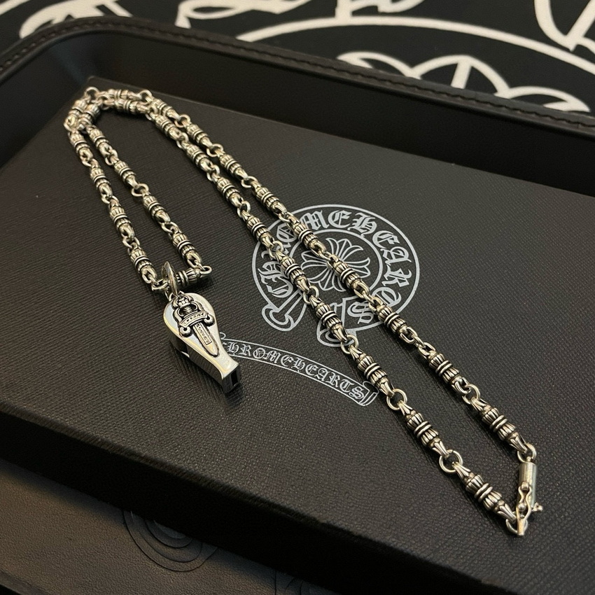 Ch*0me heart necklace-072