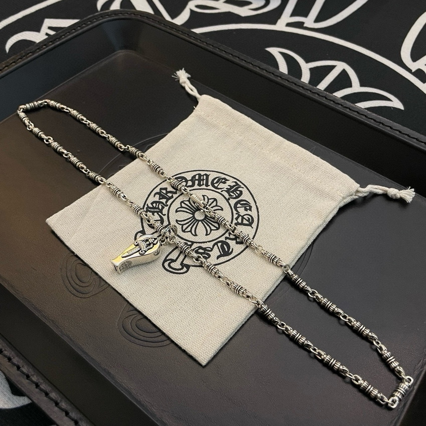 Ch*0me heart necklace-072