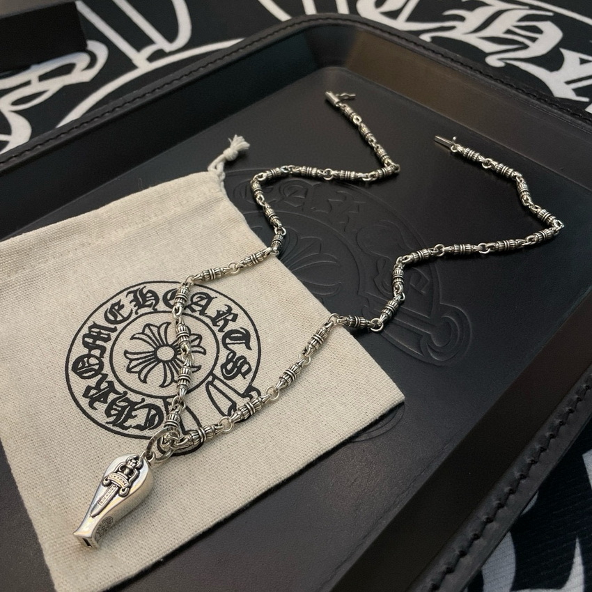 Ch*0me heart necklace-072