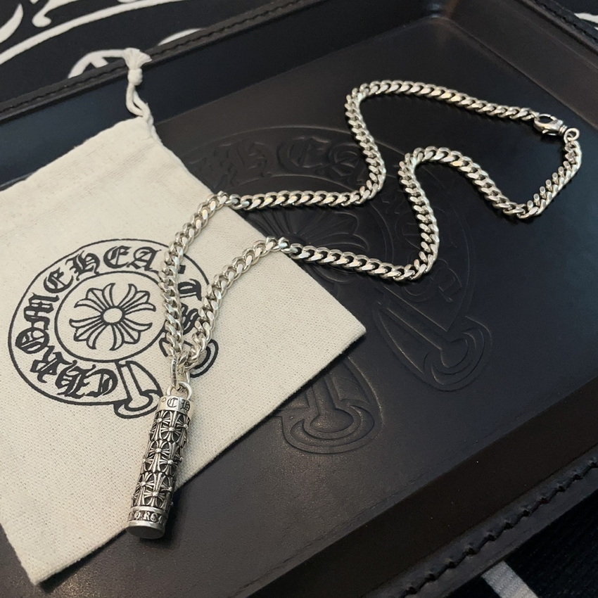 Ch*0me heart necklace-073