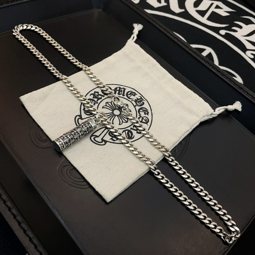 Ch*0me heart necklace-073