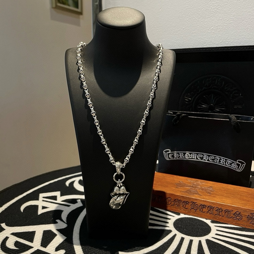 Ch*0me heart necklace-079