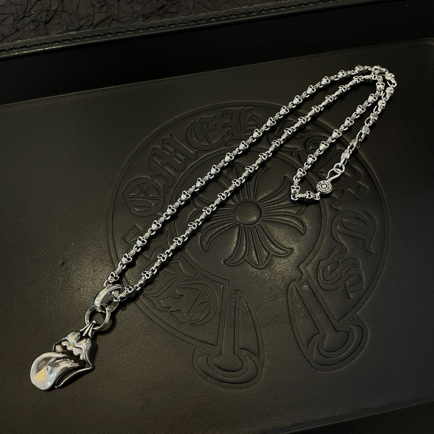 Ch*0me heart necklace-079