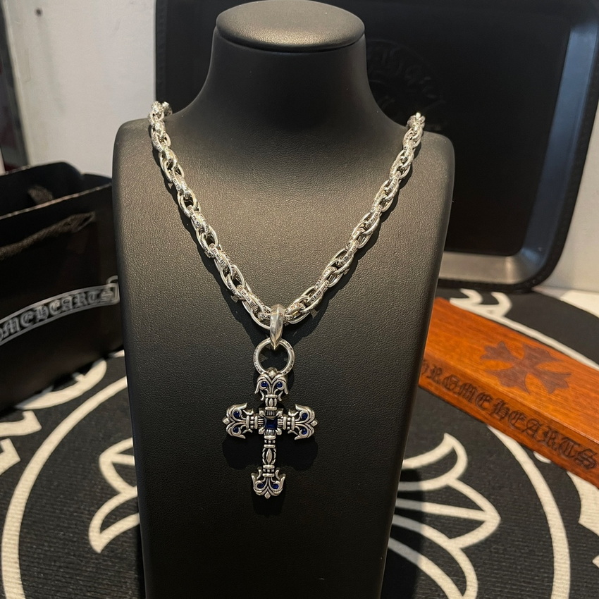 Ch*0me heart necklace-080