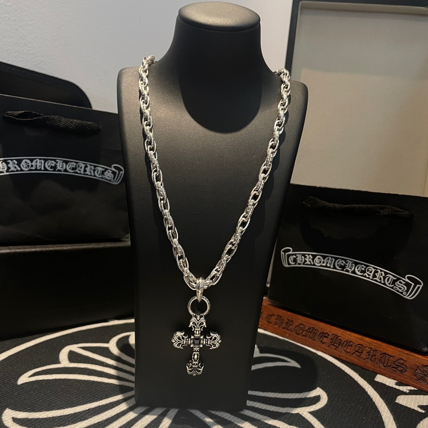 Ch*0me heart necklace-080