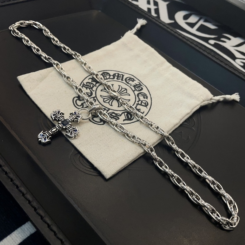 Ch*0me heart necklace-080