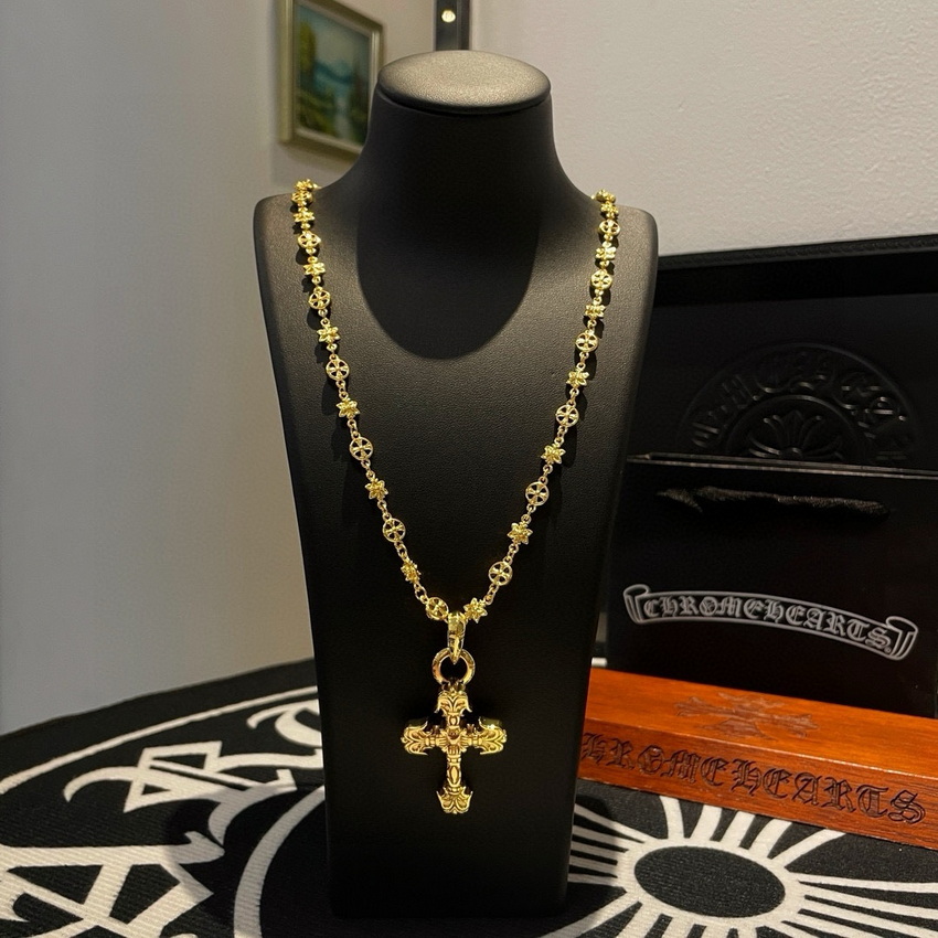 Ch*0me heart necklace-084