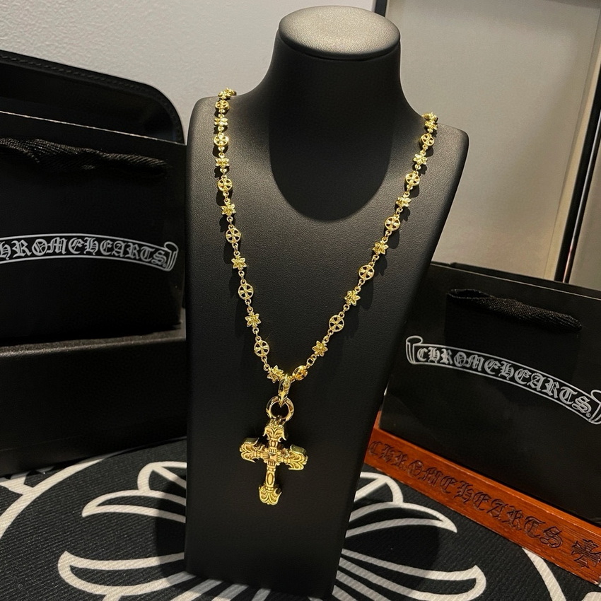 Ch*0me heart necklace-084