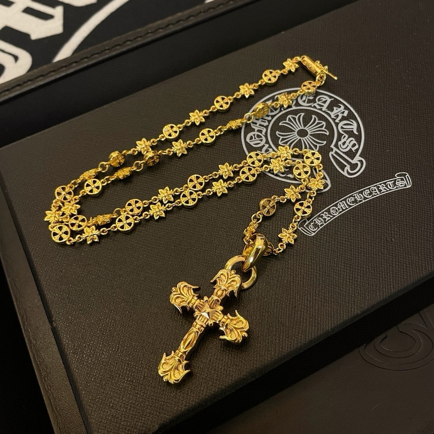 Ch*0me heart necklace-084