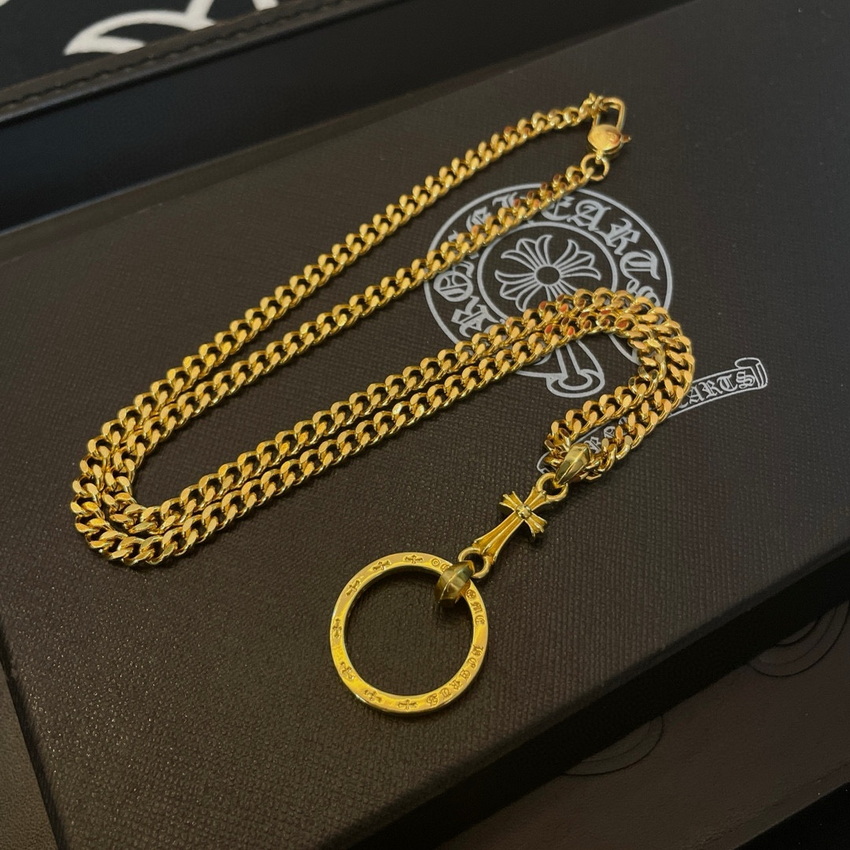 Ch*0me heart necklace-087