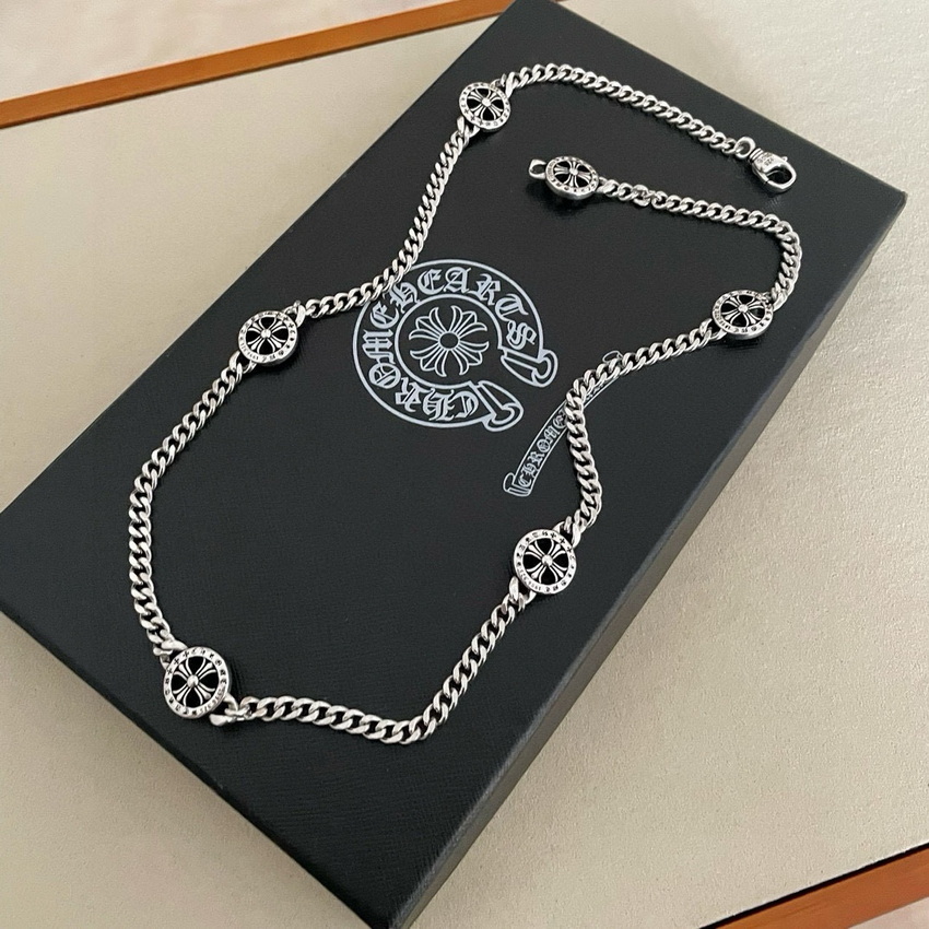 Ch*0me heart necklace-088
