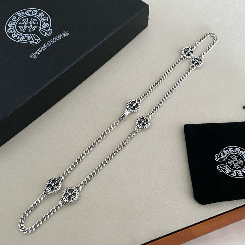 Ch*0me heart necklace-088