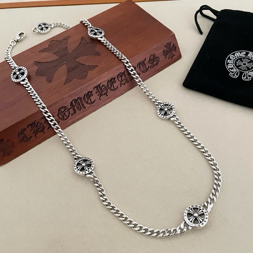 Ch*0me heart necklace-088