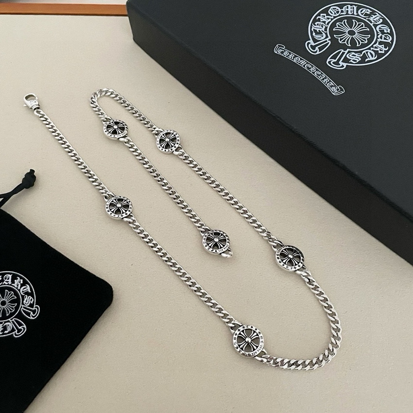 Ch*0me heart necklace-088