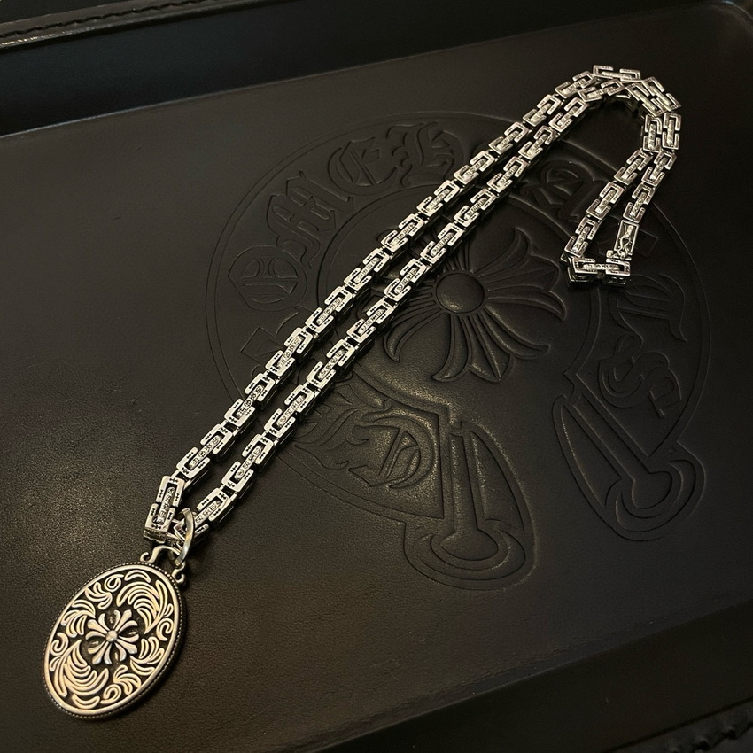 Ch*0me heart necklace-096