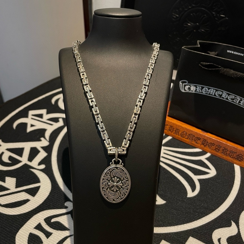 Ch*0me heart necklace-096