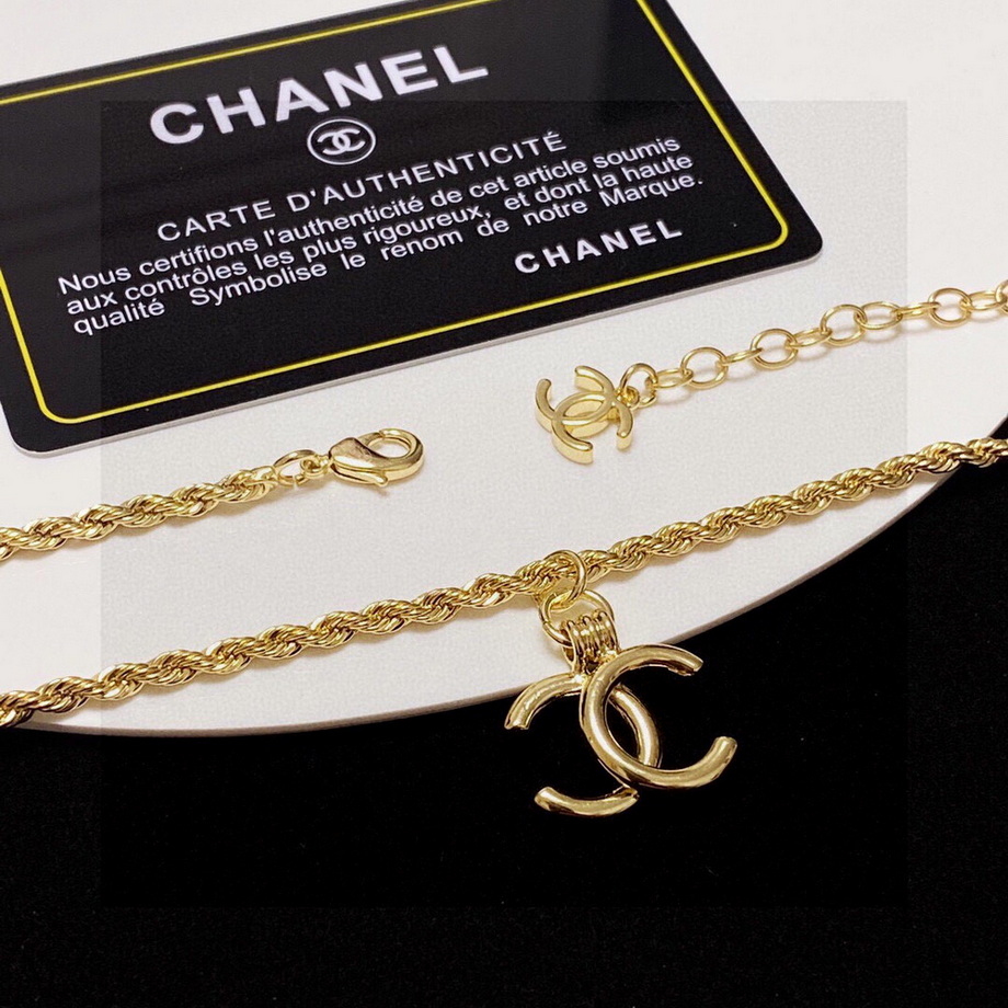 Ch*el necklace-221