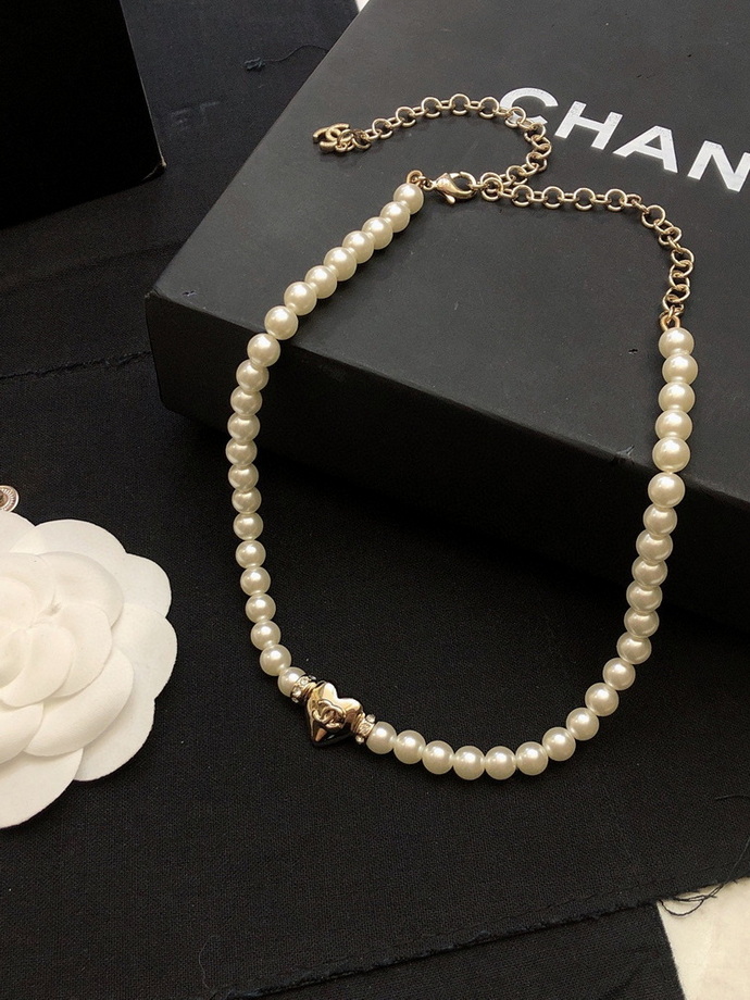 Ch*el necklace-168