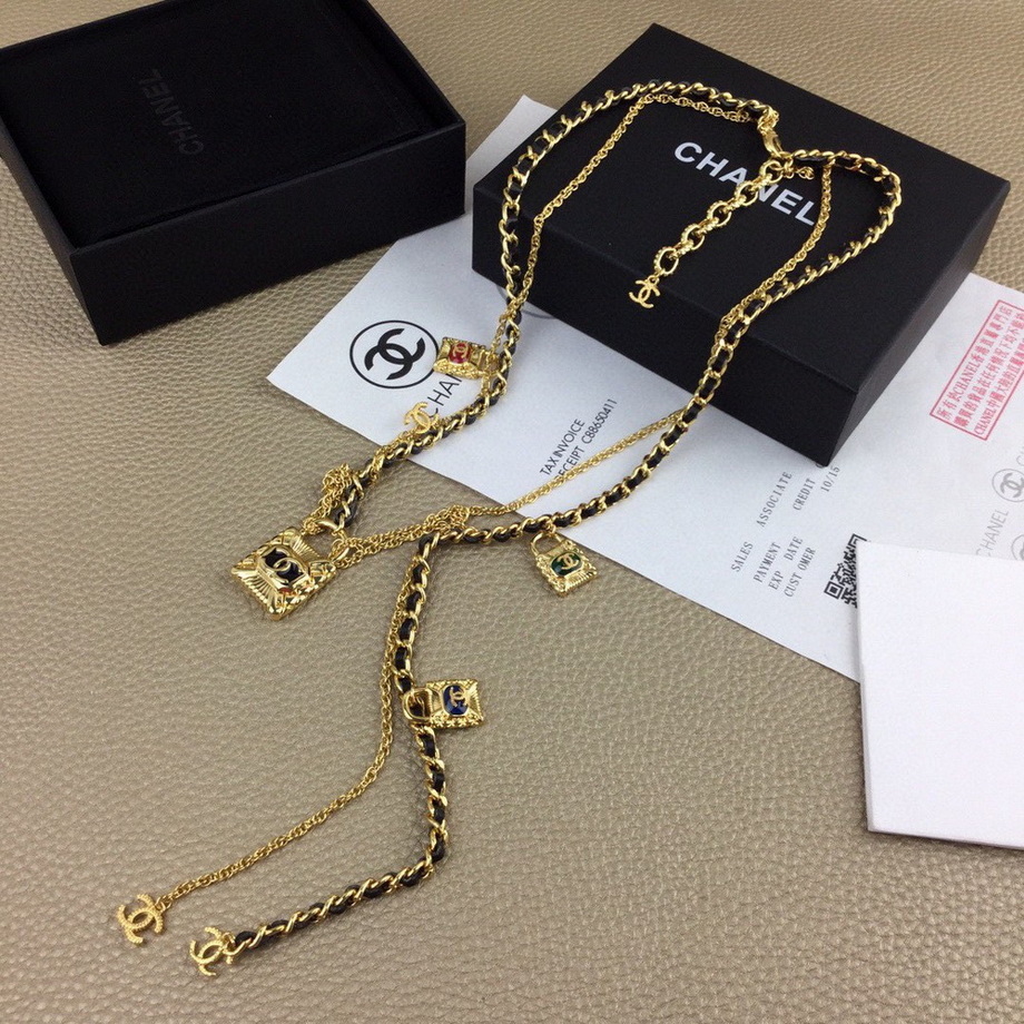 Ch*el necklace-454