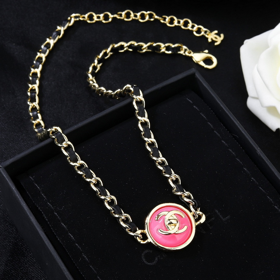 Ch*el necklace-158