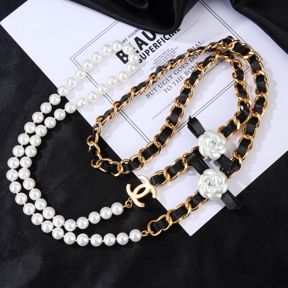 Ch*el necklace-255