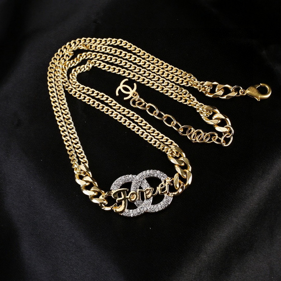 Ch*el necklace-248