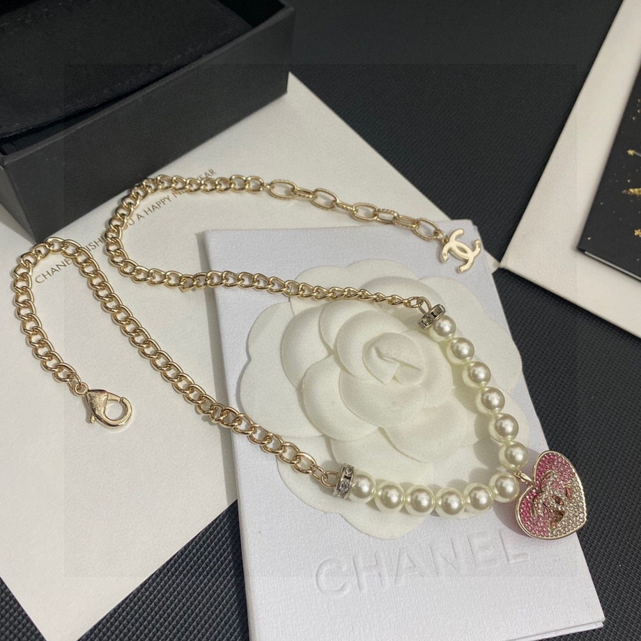 Ch*el necklace-352