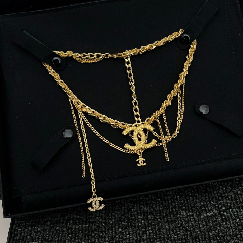 Ch*el necklace-239