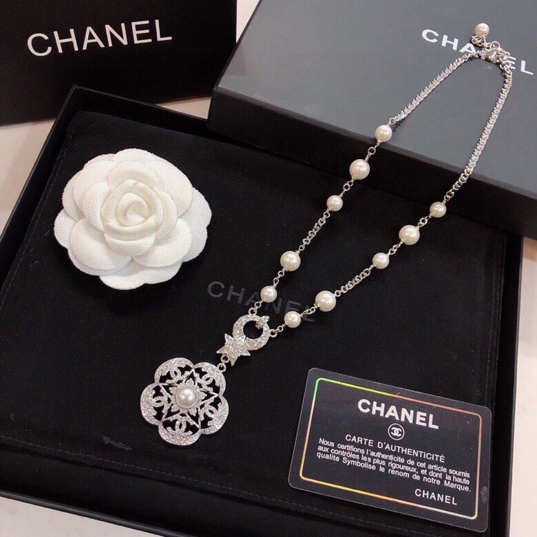 Ch*el necklace-419
