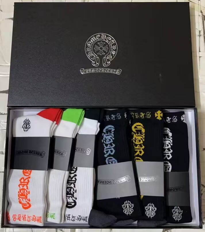 Ch**me He**ts socks(6 pairs)-001
