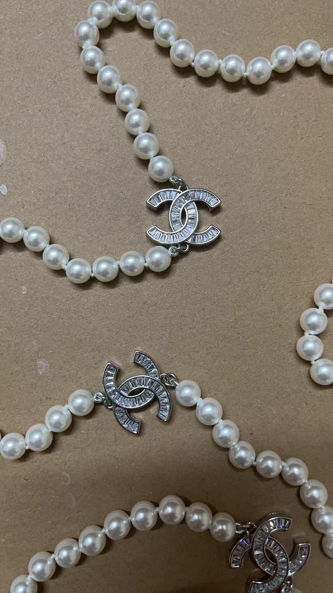 Ch*el necklace-473
