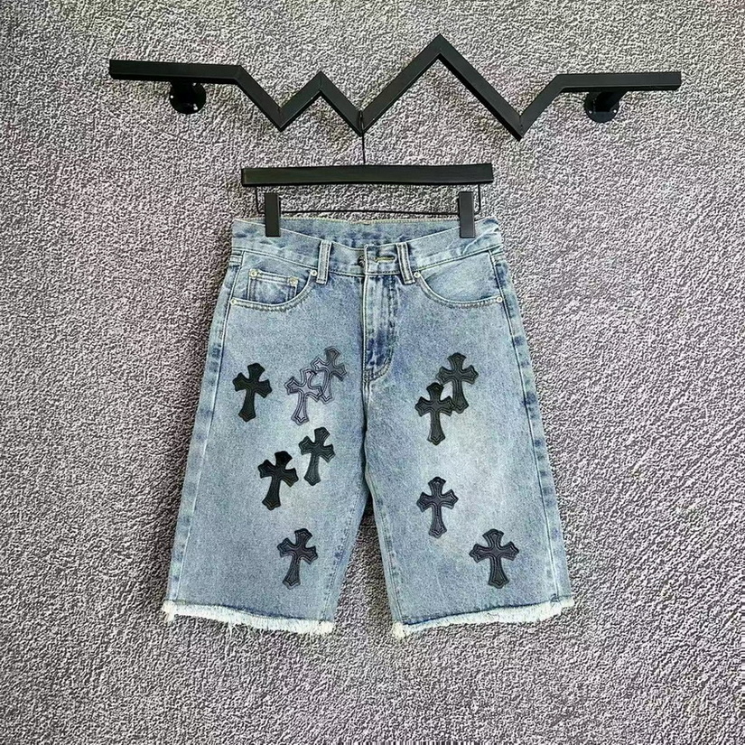 Ch**me He**ts shorts jeans-003