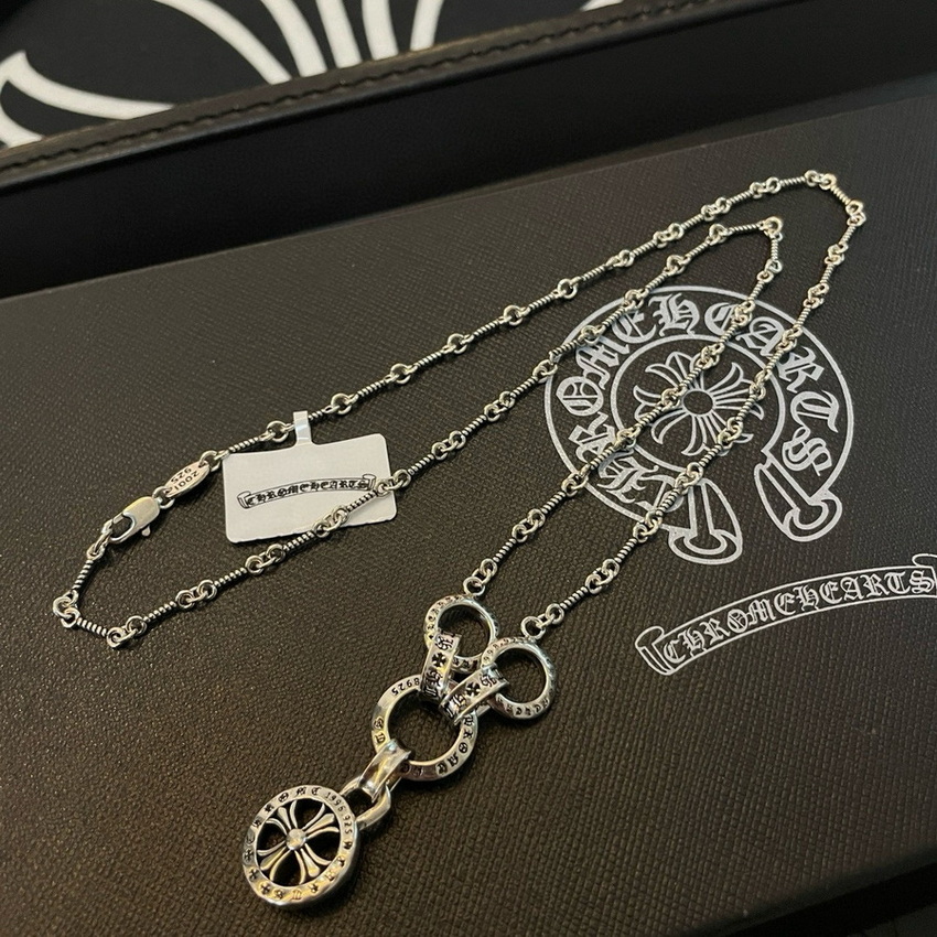 Ch*0me heart necklace-112
