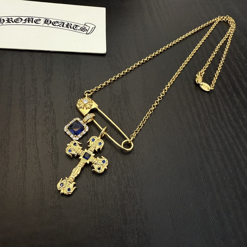 Ch*0me heart necklace-116