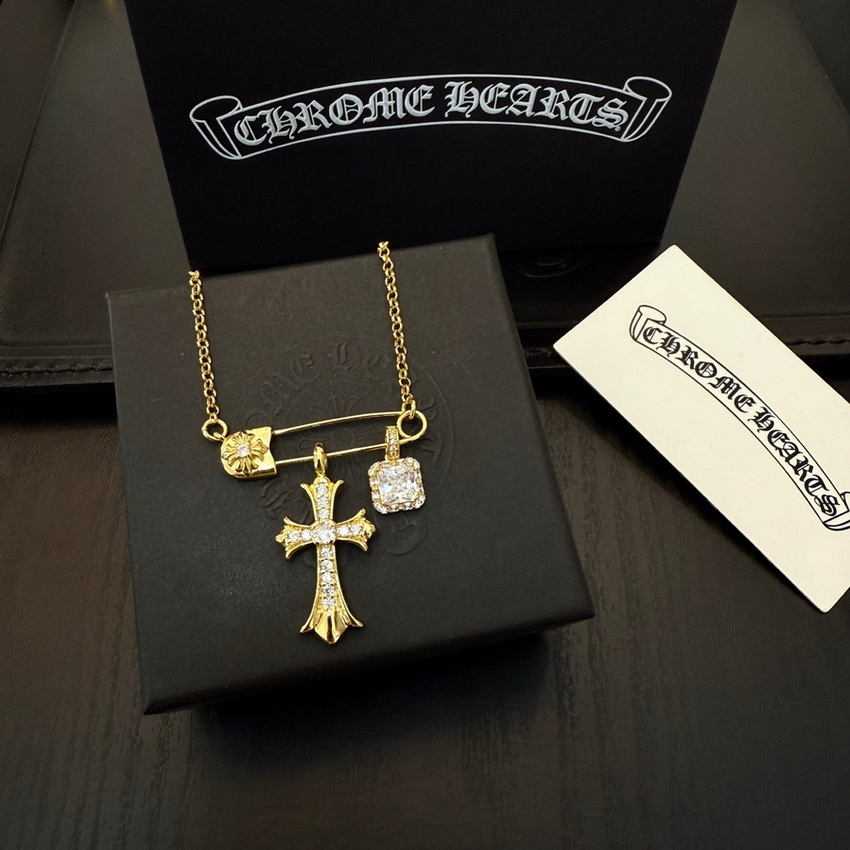 Ch*0me heart necklace-120