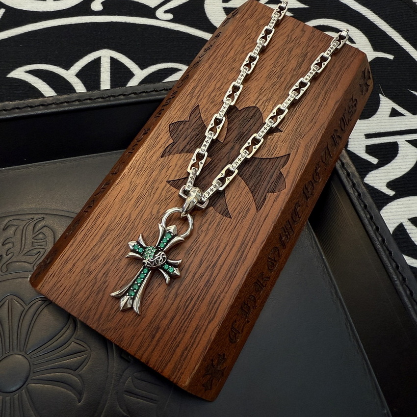 Ch*0me heart necklace-138