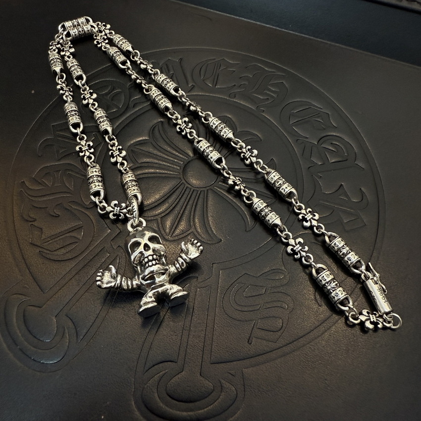 Ch*0me heart necklace-140