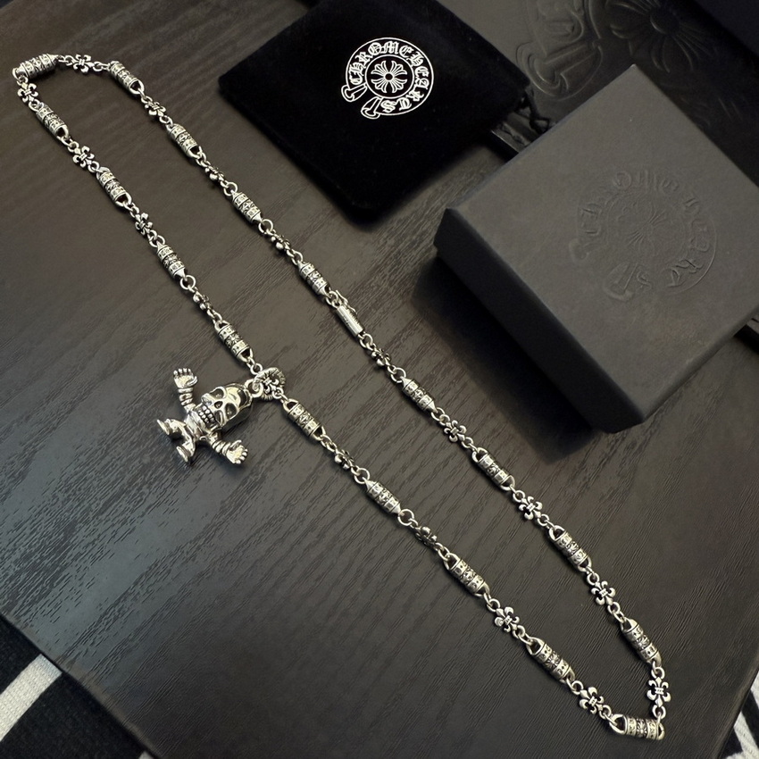 Ch*0me heart necklace-140