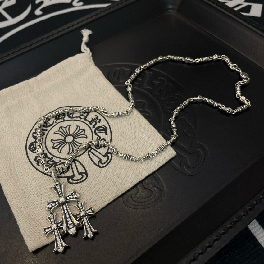 Ch*0me heart necklace-142