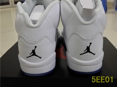 Air Jordan V White Metallic-004