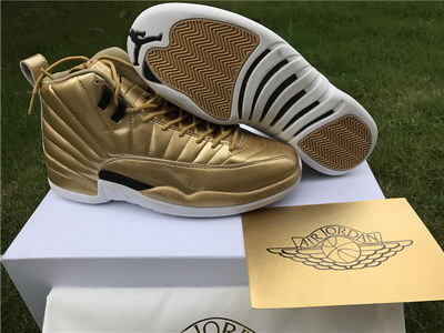 Air Jordan 12 Pinnacle Gold