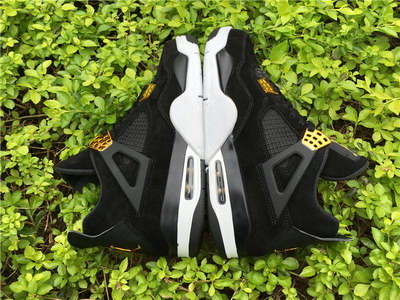 Air Jordan 4 Black Suede
